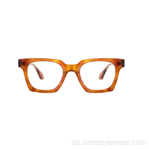 Optische Brille von High -End -Vintage -Acetatrahmen